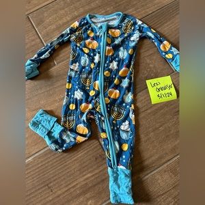 Little sleepies Hanukkah zippy